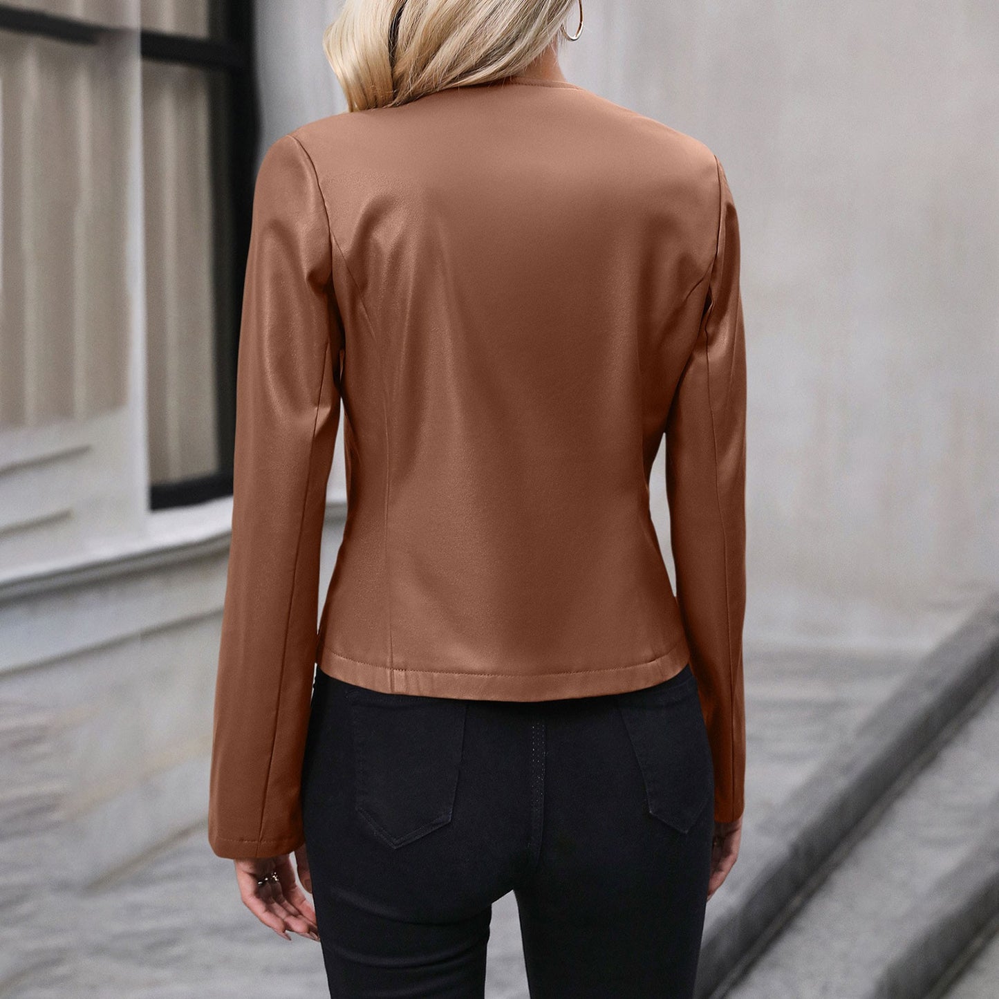 Veste en cuir Kylie Luxe