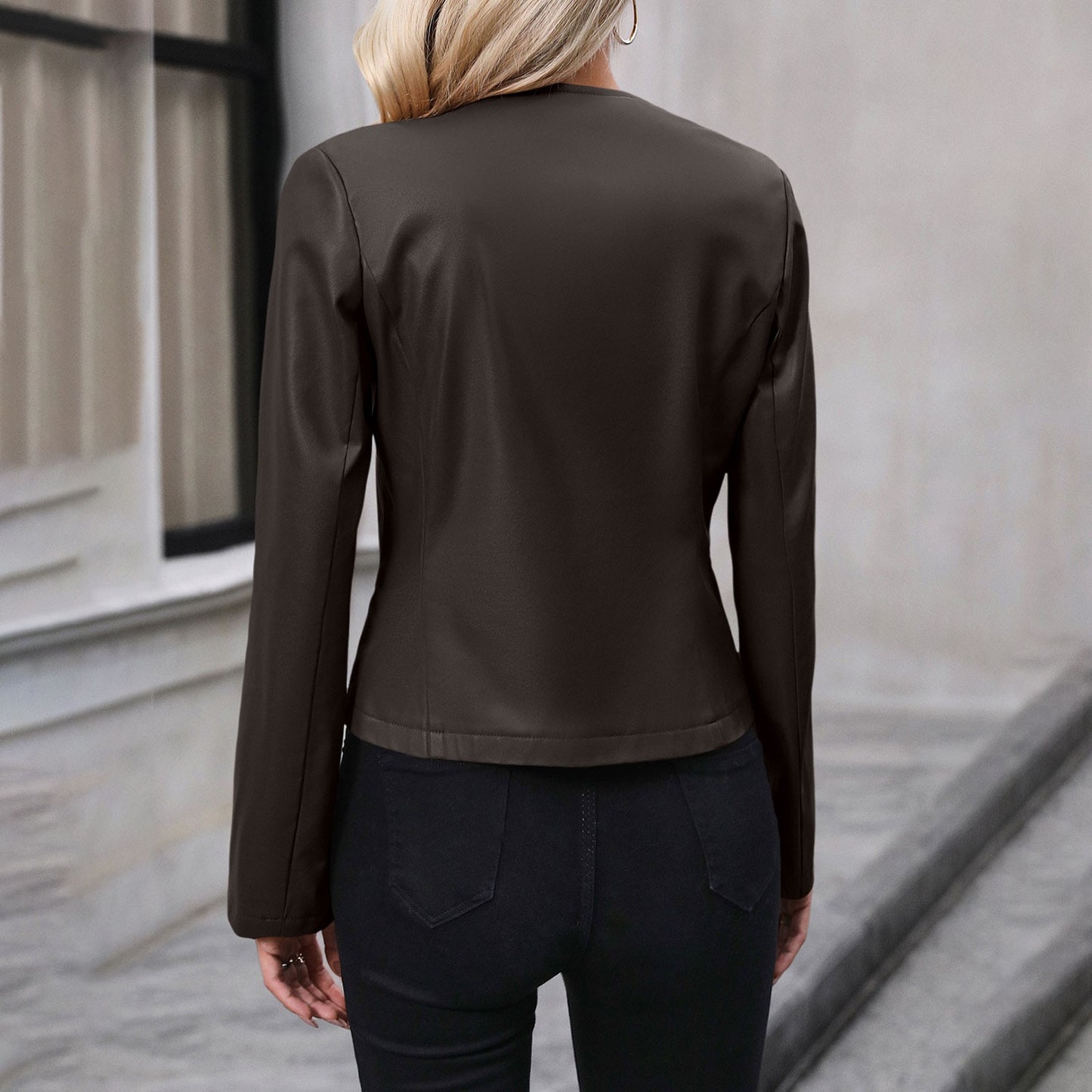 Veste en cuir Kylie Luxe