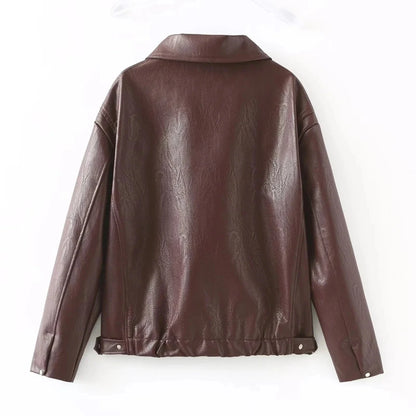 Veste en cuir de luxe Jaqueta